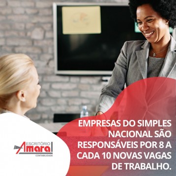  Simples Nacional: a cada dois novos empregos criados pelas empresas do regime, outro é gerado indiretamente 