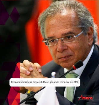 Economia brasileira cresce 0,4% no segundo trimestre de 2019