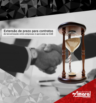 Extenso de prazo para contratos de terceirizao entre empresas  aprovada na CAE