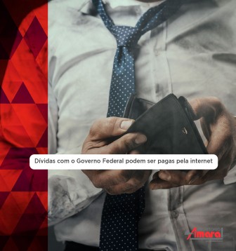 Dvidas com o Governo Federal podem ser pagas pela internet