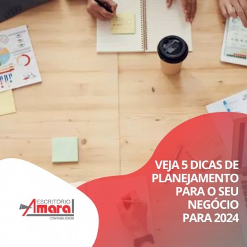 Veja 5 dicas de planejamento para o seu negcio para 2024