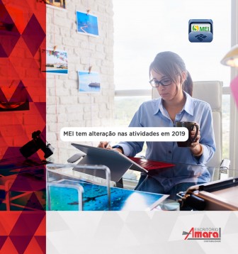 MEI tem alterao nas atividades em 2019