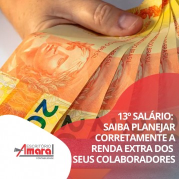 13º salário: saiba planejar corretamente a renda extra dos seus colaboradores