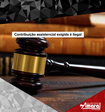 Contribuição assistencial exigida é ilegal